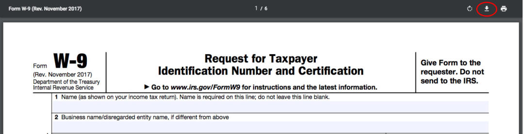 W-9-Form-Download